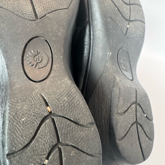 Earth Spirit Gelron Women's Black Vegan Leather Buckle Accent Slip-On Mules 10 - Picture 8 of 14